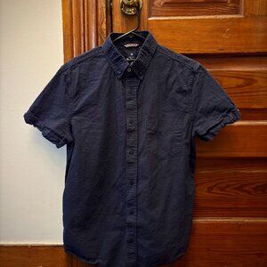 Mens Medium Ben Sherman Short Sleeve Button Down Shirt